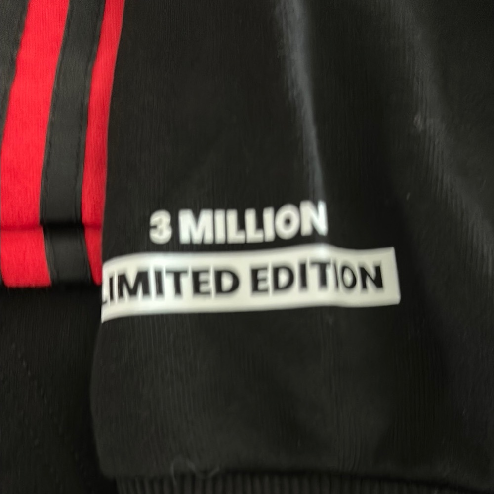Mully Black and Red Hoodie - Picture 4 of 5